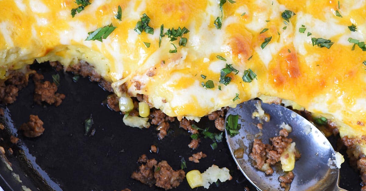 Cheesy Sloppy Joe Shepherd S Pie Recipe Adventures Of Mel