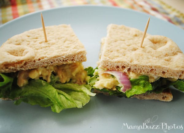 Chicken Salad Pita Sandwiches
