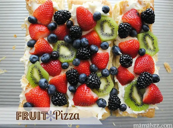 Fruit Pizza Recipe from MamaBuzz