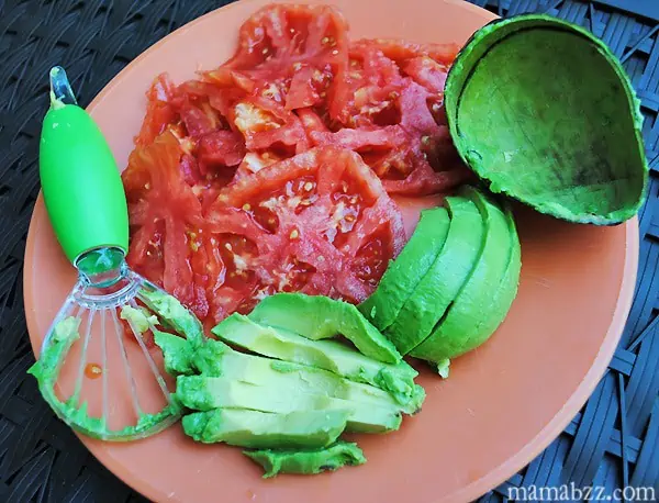 Good Cook Avocado Slicer with Tomatoes and Avocado