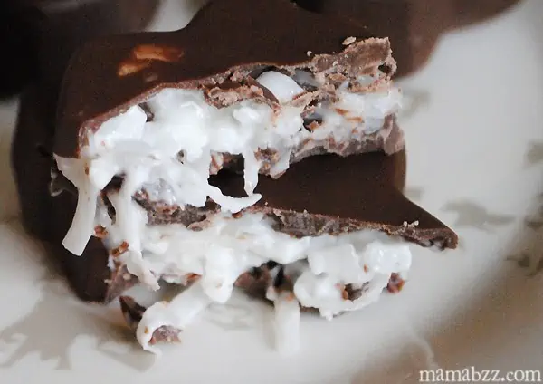 The Inside of an Almond Coconut Candy Bark Tree