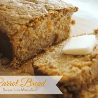 Homemade Carrot Bread Recipe from MamaBuzz