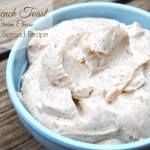 French Toast Cream Cheese Bagel Spread Recipe