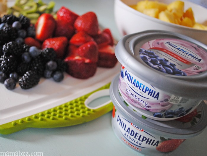 Philadelphia Cream Cheese made with real fruit #SpreadtheFlavor #shop
