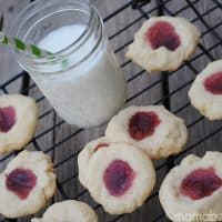 High Tea Raspberry Lemon Butter Cookies