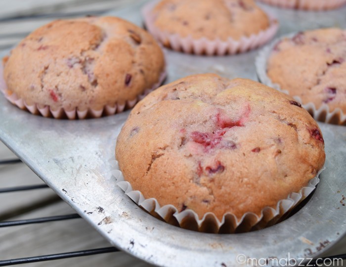 Recipe for strawberry blackberry muffins
