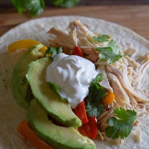 When it comes to week night dinner recipes, we love and need an easy dinner. Easy chicken recipes for the win! Cook a whole chicken in the slow cooker over the weekend; then make that chicken stretch. Chicken fajitas are one of our go-to meals; in fact, I could totally eat Tex-Mex all the time. Grab the recipe for deliciously Easy Chicken Fajitas!