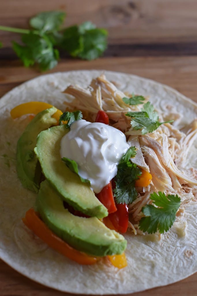 When it comes to week night dinner recipes, we love and need an easy dinner. Easy chicken recipes for the win! Cook a whole chicken in the slow cooker over the weekend; then make that chicken stretch. Chicken fajitas are one of our go-to meals; in fact, I could totally eat Tex-Mex all the time. Grab the recipe for deliciously Easy Chicken Fajitas!