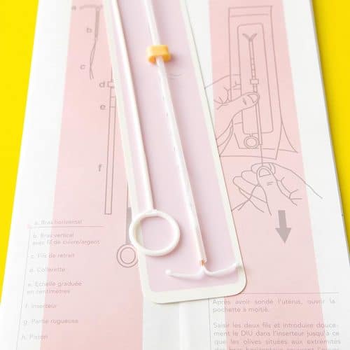IUD or intrauterine device