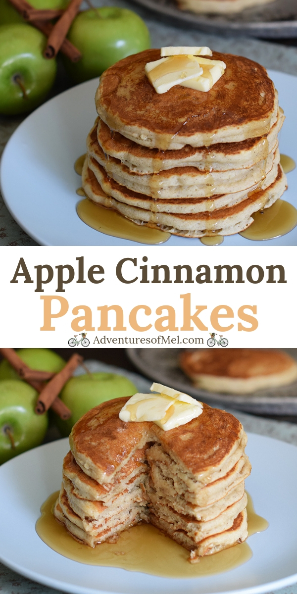 Apple Cinnamon Buttermilk Pancakes Recipe