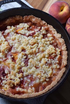 The Best Peach Cobbler Ever, Made in a Cast Iron Skillet