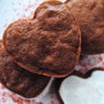 Heart Shaped Chocolate Whoopie Pies for Valentine’s Day