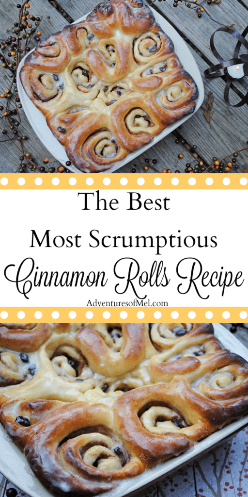 Cozy up with the best most scrumptious cinnamon rolls recipe ever! My mom taught me how to make these cinnamon rolls. This recipe also happens to be my grandma's bread rolls recipe with just a few extra steps added to make cinnamon rolls. Homemade cinnamon rolls make the perfect breakfast treat, especially on a cold day when it's nice and warm inside.