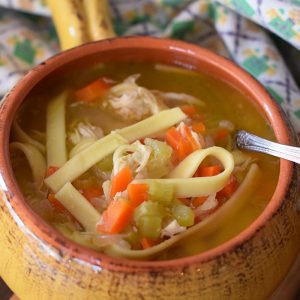 When you're sick with cold and flu, nothing tastes quite as good or makes you feel better like a good hot bowl of chicken noodle soup. How to make an easy Instant Pot Chicken Noodle Soup you can depend on, sick or not. Add to your stash of easy chicken recipes!
