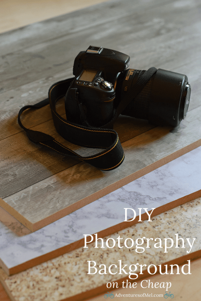 Use Contact Paper and Adhesive Vinyl to make your own photography background boards. How to make a beautiful DIY photography background on the cheap!