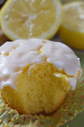 The Most Scrumptious Poke Cake Lemon Cupcakes