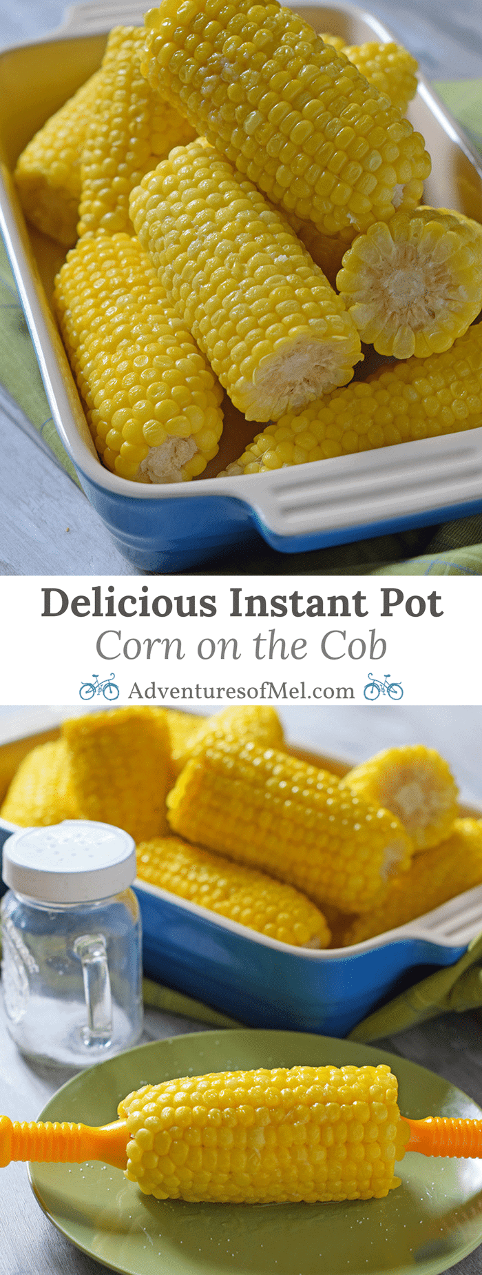 How to make the most delicious Instant Pot corn on the cob. One of my favorite side dish recipes for a timeless food.