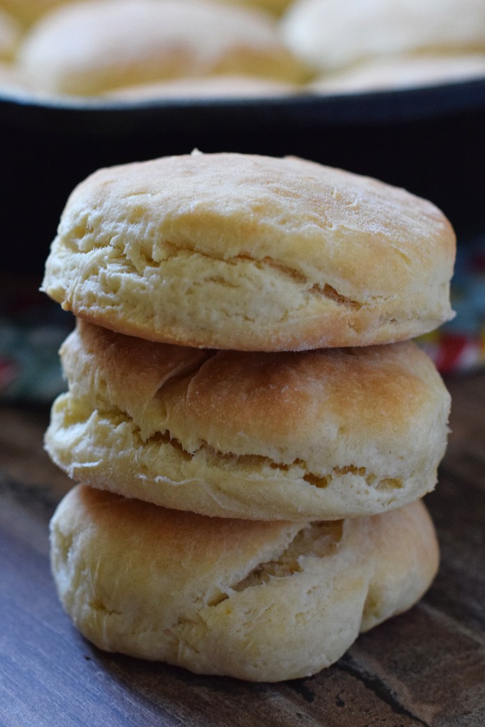 Make easy homemade biscuits from scratch. Quick recipe that's perfect for breakfast or dinner.