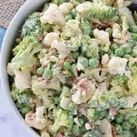 Easy Broccoli Salad has always been one of my favorite side dish salads at family gatherings. Filled with delicious ingredients, including bacon!