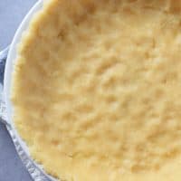 How to make a pie crust that’s so easy it’s a no-fail crust. Mix it up and press it into your pie plate. Easy Shortcut No-Roll Pie Crust!