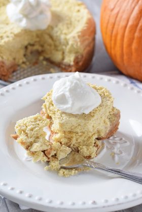 Instant Pot Pumpkin Spice Cheesecake