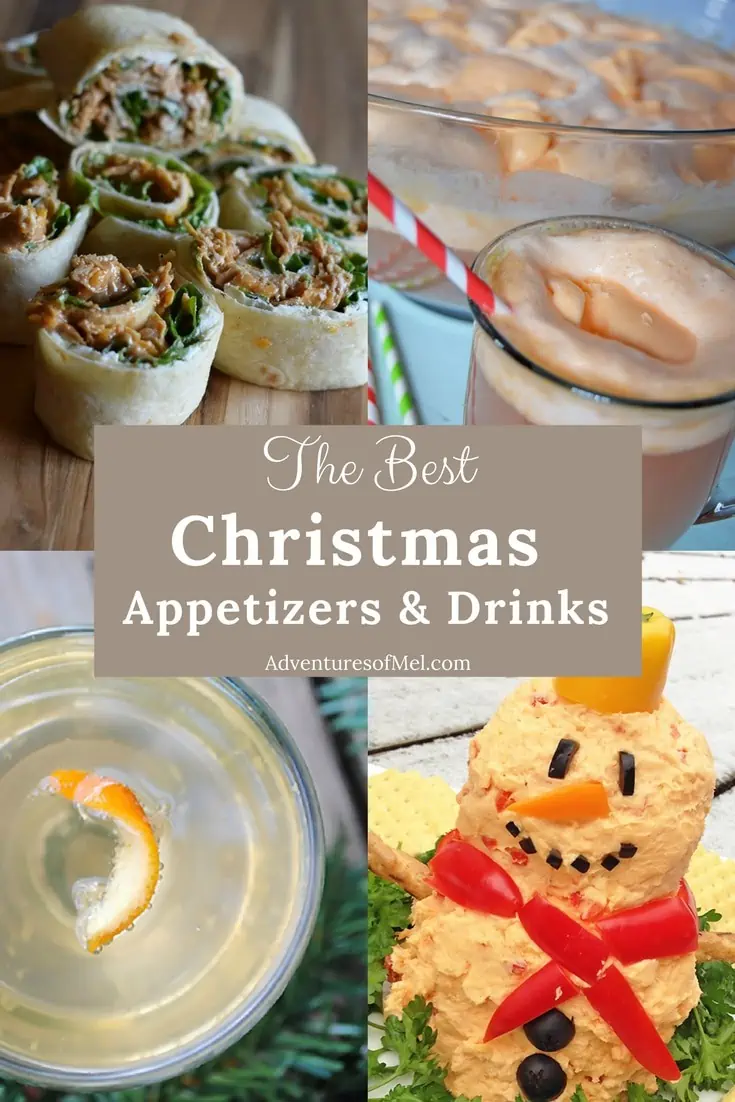Christmas recipes to add to your holiday dinner menu, including my family’s favorite appetizers and drinks. Delicious appetizer and drink recipes for your Christmas dinner or celebration.