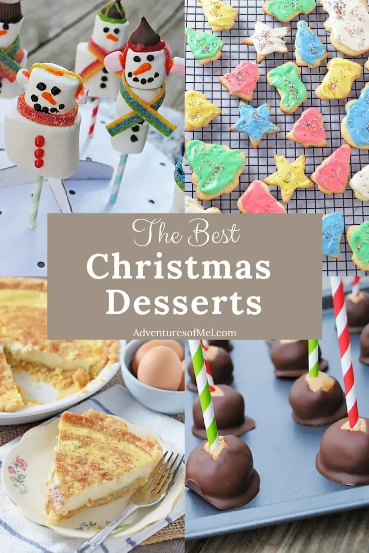 Christmas recipes to add to your holiday dinner menu, including my family’s favorite desserts. Delicious sweet treats for your Christmas dinner or holiday celebration.