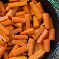 Honey Glazed Carrots, made with 4 simple ingredients. Delicious side dish recipe you can add to your holiday or weeknight menu.