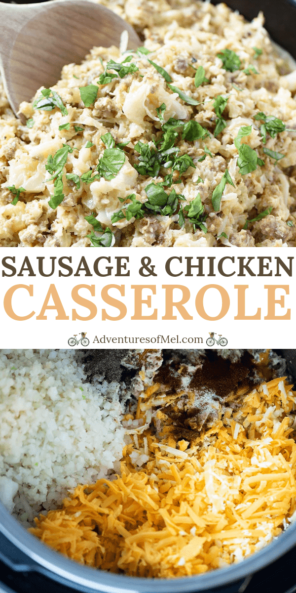 Instant Pot sausage and chicken casserole recipe