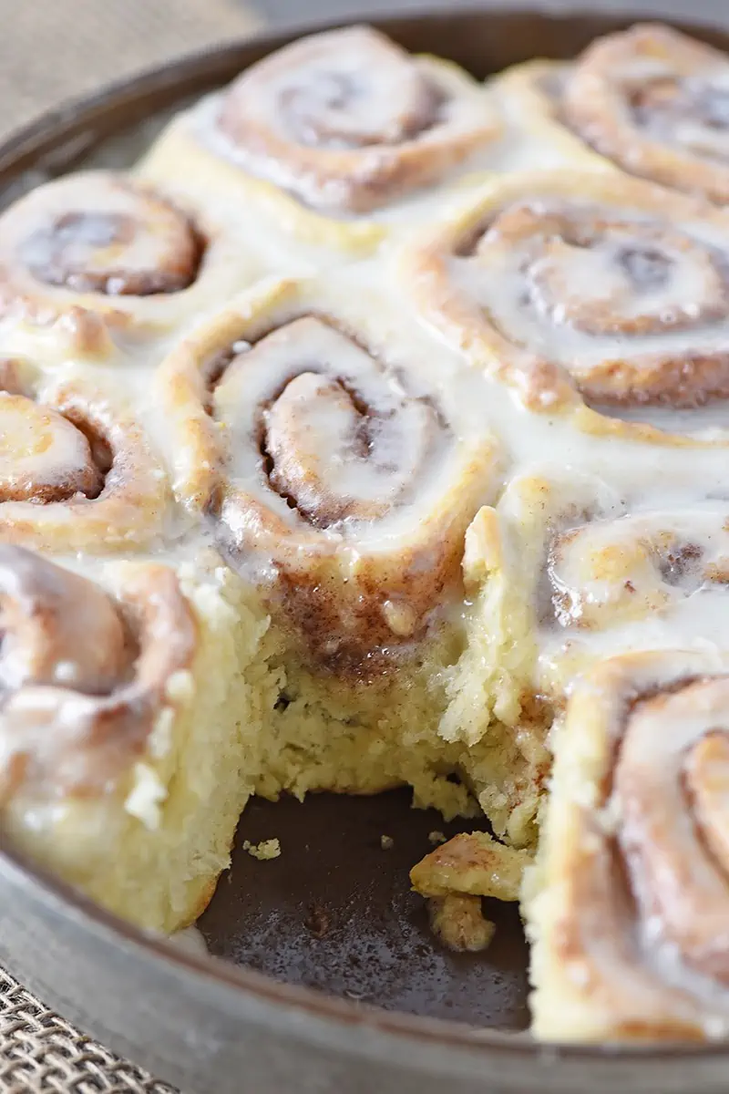 Ooey gooey, homemade Biscuit Cinnamon rolls are so easy to make. They’re delicious too. This recipe is my go to when I’m craving cinnamon rolls but don’t want all the hassle of a traditional recipe.