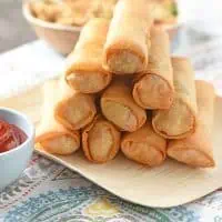 Chicken Fried Rice Spring Rolls Ready to Eat
