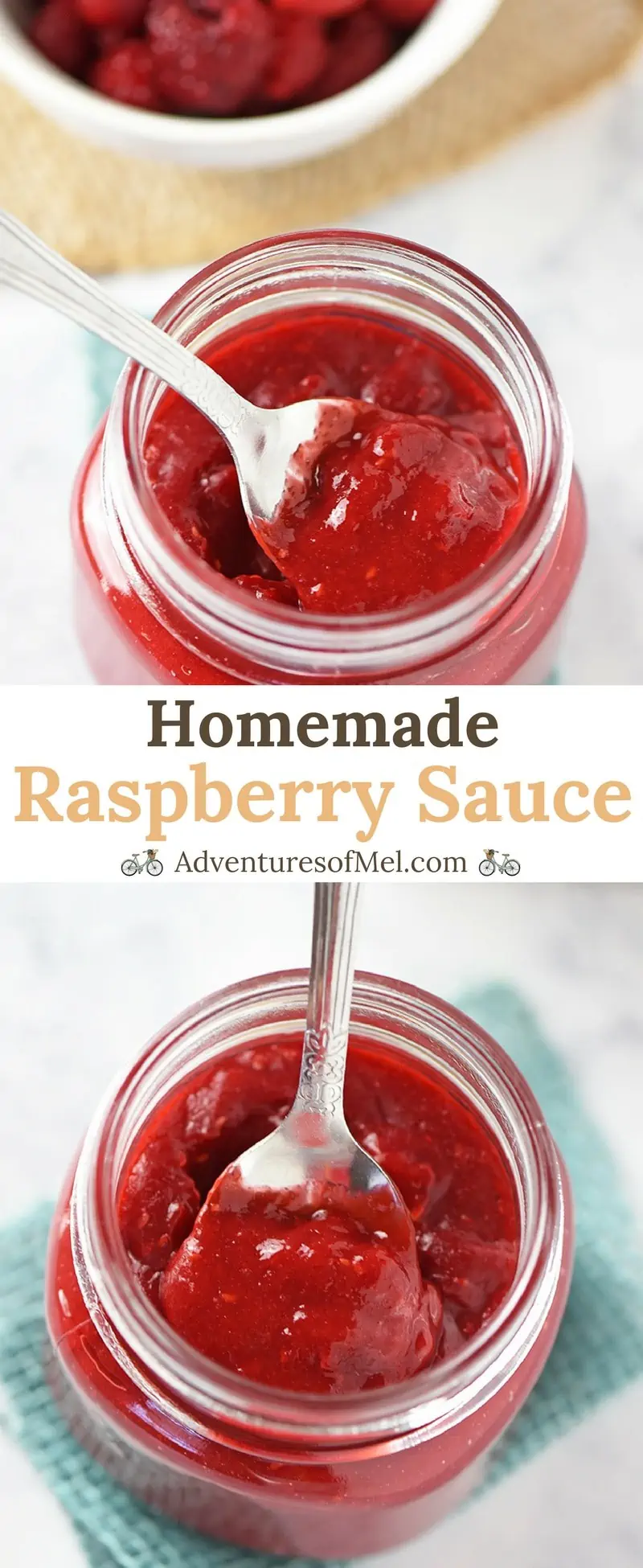 Homemade Raspberry Sauce
