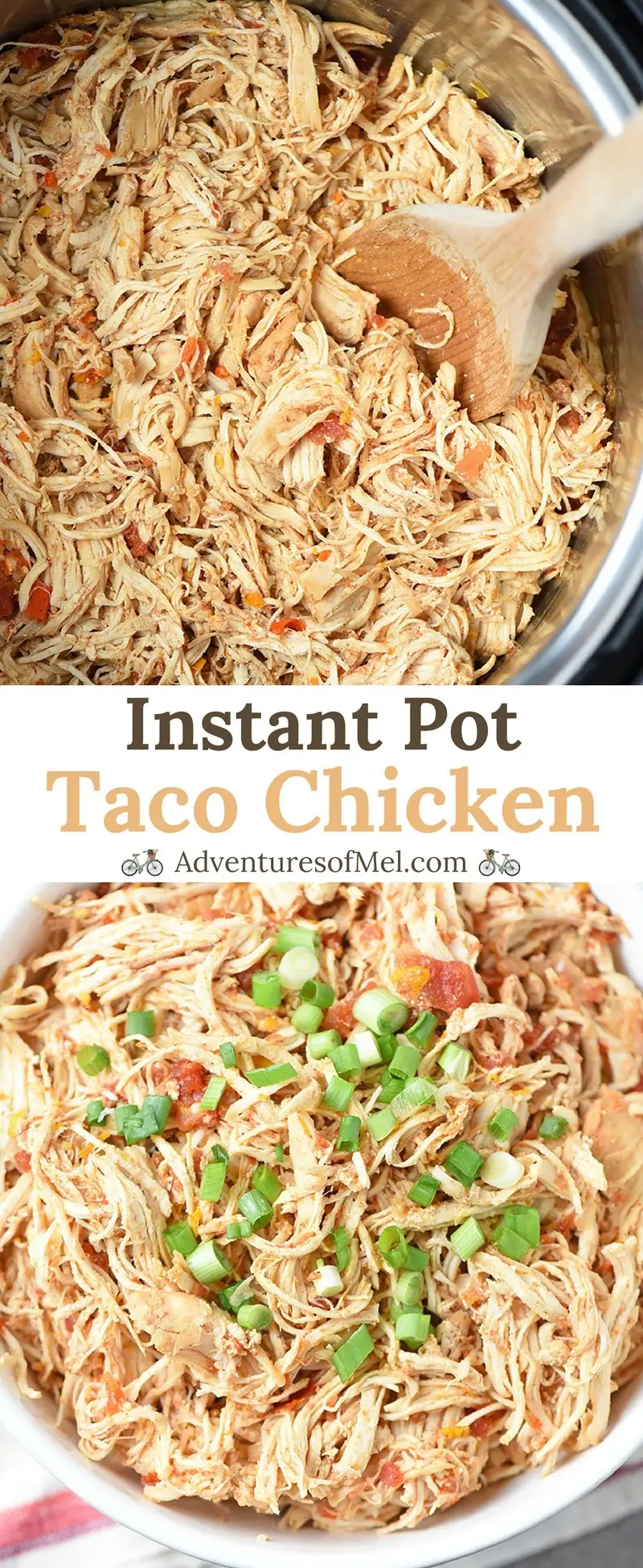 Instant Pot Taco Chicken Recipe