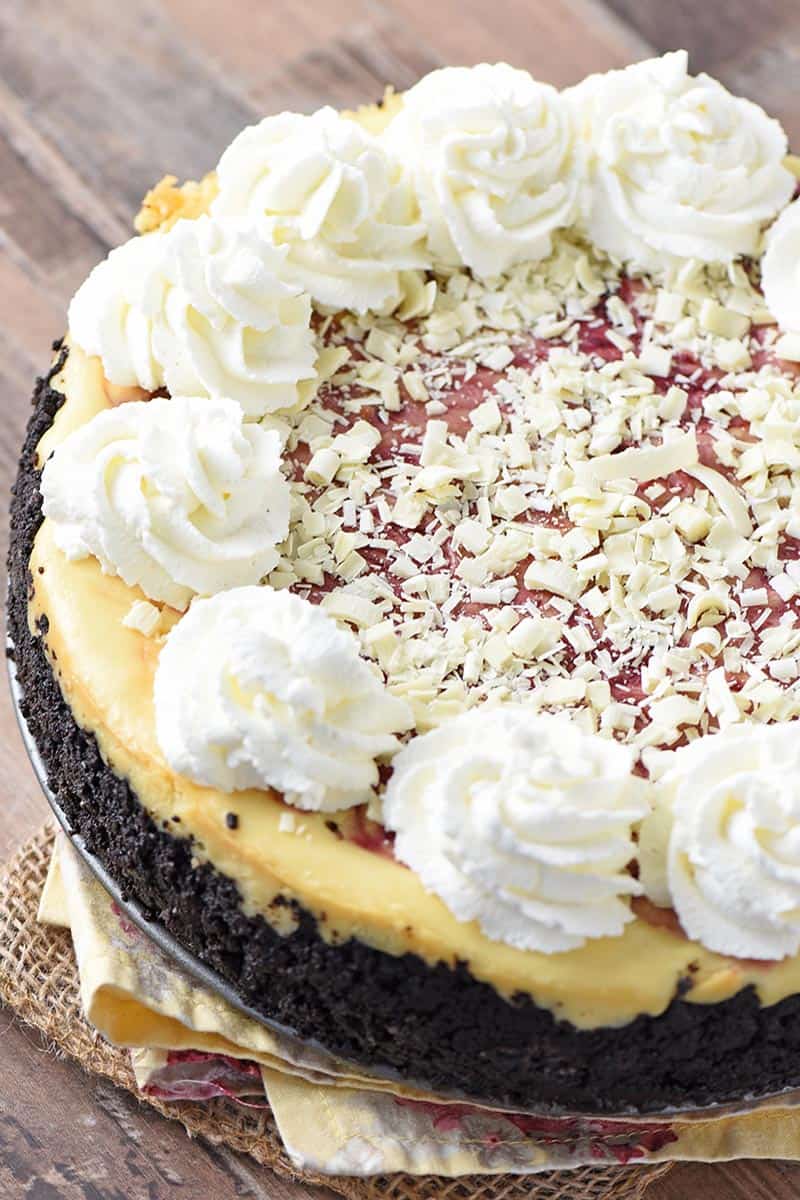 Olive Garden White Chocolate Raspberry Cheesecake Recipe  