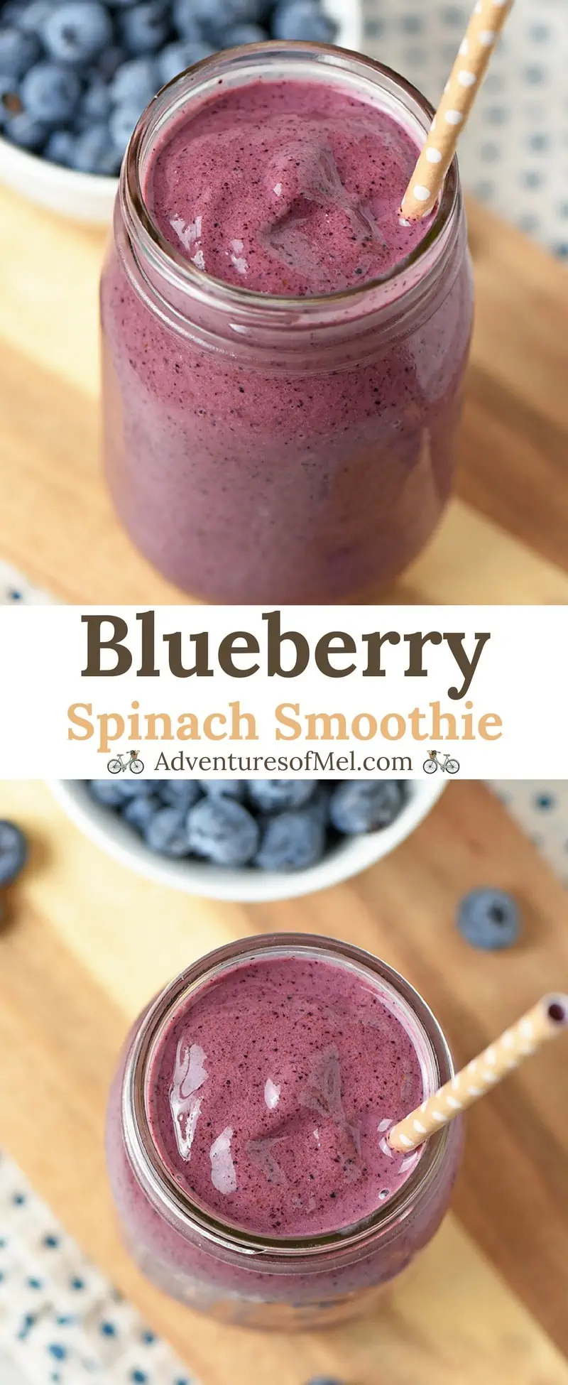 Recipe for Blueberry Spinach Smoothie