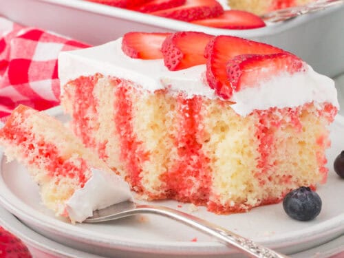 【激レア・USプロモ盤】The Cake / A Slice of Cake Easy Strawberry Jello American Flag Cake (Extra Moist