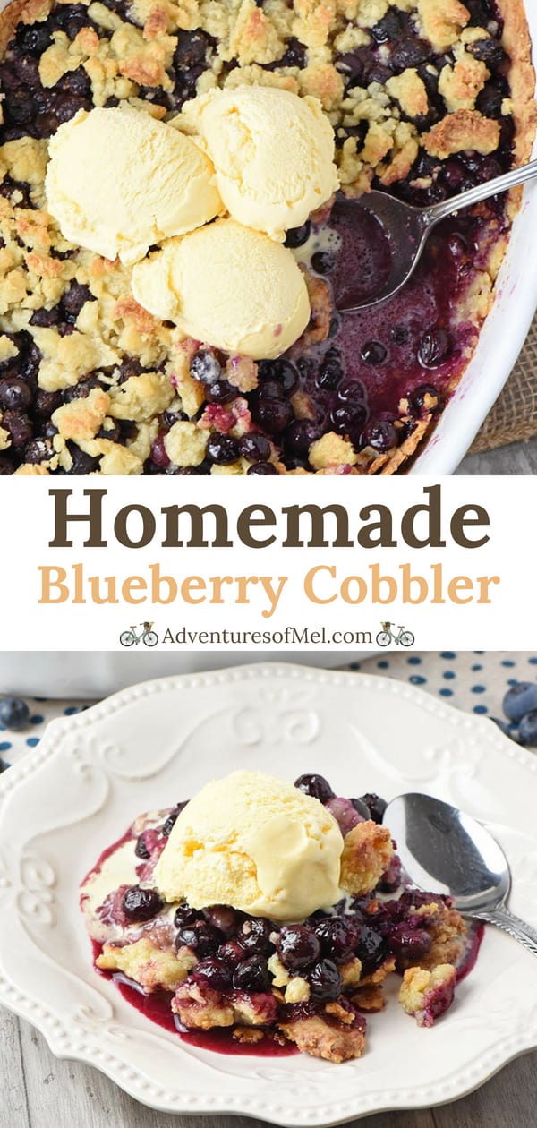 Homemade Blueberry Cobbler Recipe