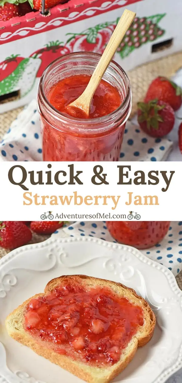 Quick and Easy Strawberry Jam Recipe
