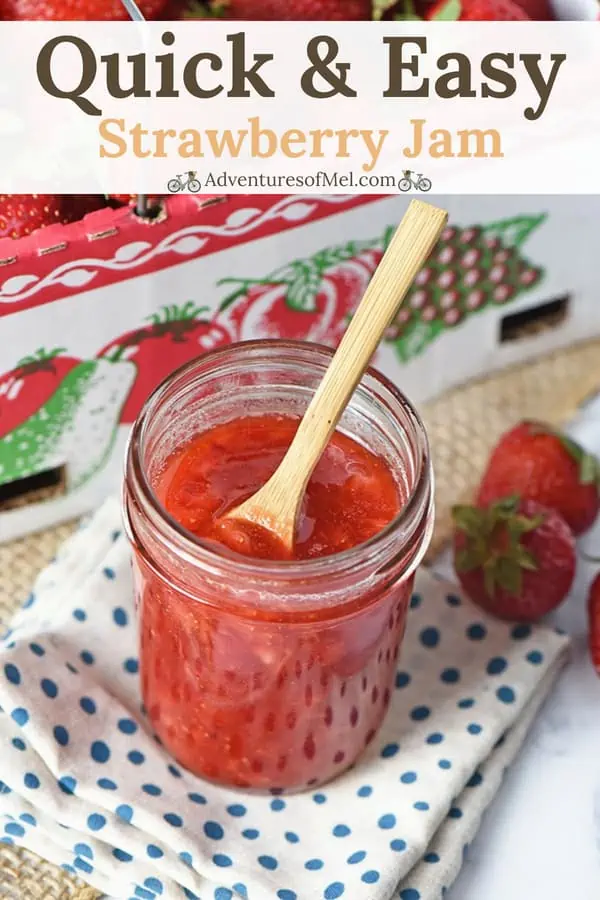 how to make strawberry jam for the freezer