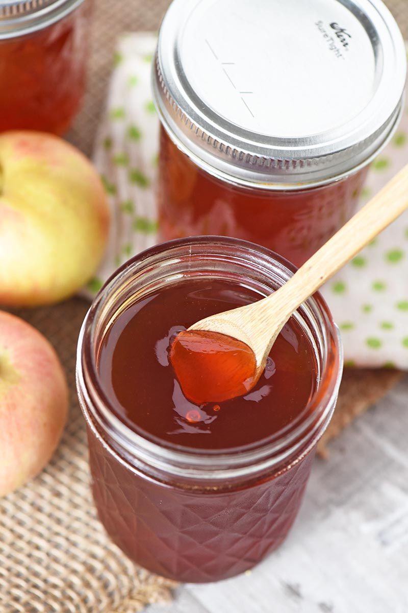 Homemade Apple Jelly without Pectin