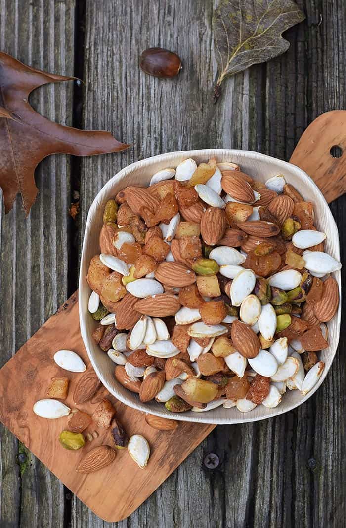 Apple Cinnamon Pumpkin Seed Trail Mix