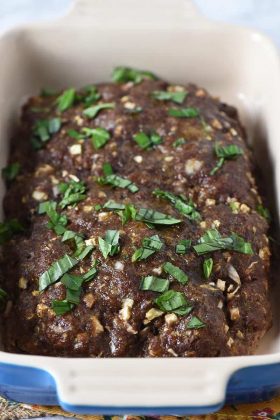 Low Carb Meatloaf Recipe