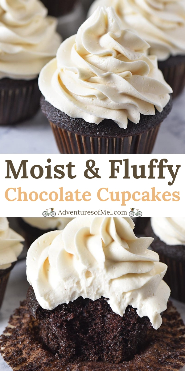 moist and fluffy chocolate cupcakes recipe