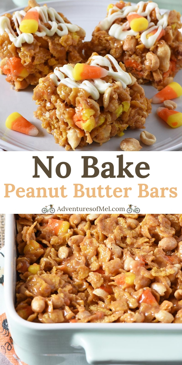 No Bake Peanut Butter Bars recipe
