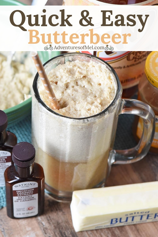 quick and easy homemade butterbeer recipe from Harry Potter series