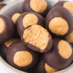 Easy 4 Ingredient Buckeye Peanut Butter Balls Recipe