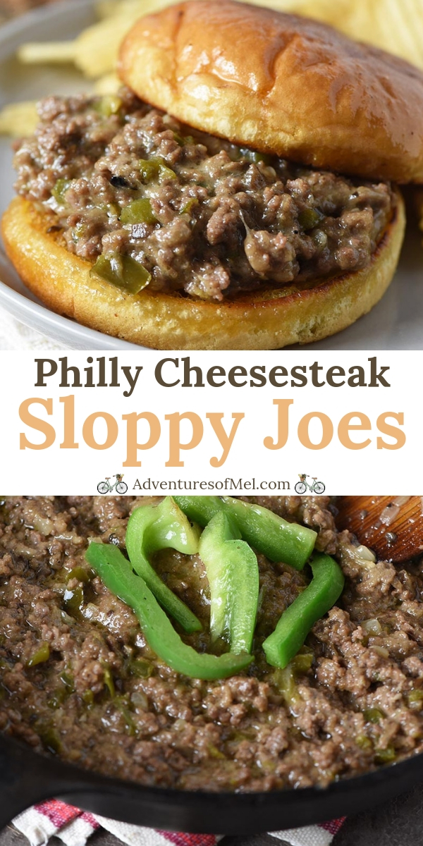 Philly Cheesesteak Sloppy Joes Recipe