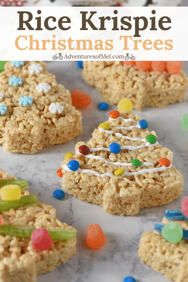 Recipe for Christmas tree Rice Krispie Treats
