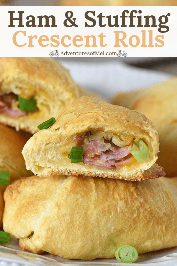 Leftover Ham and Cheese Crescent Rolls with Stuffing Recipe