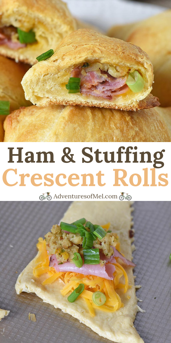 Leftover Ham and Stuffing Crescent Rolls Recipe